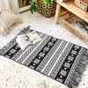 Tappeti Tappeto per soggiorno Tappetino per camera da letto in stile americano Piccolo design etnico Bohemian Nappa fatta a mano MTappeti TappetiTappeti