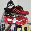 Red Black Cross border Running shoes large size foreign trade Men shoe breathable fly Women mesh shoes sports sneaker