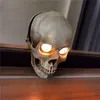 Halloween Skull Led Night Light Skeleton Wall Headlight Battery Power Holiday Lamp Gift Home Bar Retro Lighting Decor Y201006