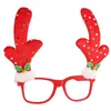 Weihnachtsbrille Glitter Party Gläser Frames Weihnachtsdekoration Kostüm Brillen für Urlaubsbevorzugungen Erwachsene Kinder 7978160