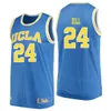 NCAA College Basketball UCLA Bruins 34 David Singleton Jersey Lonzo Ball 2 Zach Lavine 14 42 Kevin Love 5 Baron Davis 24 Jalen Hill Университет Дышащий пользовательское имя