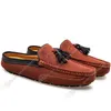 Lente zomer nieuwe mode britse stijl heren canvas casual erwt schoenen slippers man honderd leisure student mannen lui rijden overschoenen comfortabel ademend 38-47 2156