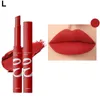 Lipgloss 12-Farbton Nicht-Stick-Tassen-Farbvelvet Matte Lippenstift Langlebiges wasserdichtes Make-up