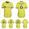 MLS Nashville SC Club Soccer 5 Jack Maher Maillots 8 Randall Leal 10 Hany Mukhtar 17 CJ SAPONG 25 Walker Zimmerman 4 Dave Romney Football Shirt Kits Couleur de l'équipe Jaune