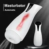 Automatic Sucking Male Masturbator Soft Vacuum Vagina Vibration Pulse Blowjob Masturbators Adult Sex Toys for Men sex shop 220316