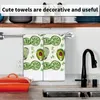 Serviette de cuisine à séchage rapide, cuisson pour le nettoyage quotidien de la cuisine, de la maison, 15x25 pouces, ensemble de 3 pièces de fruits