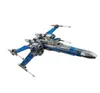 La saga di Skywalker Star Plan 75102 75149 75211 X Wing Clone Wars X Tie Fighter di Poe 05004 Blocchi di costruzione Giocattolo MJDZSW