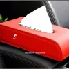 PU Leather Carsissue Box Home Tissue Joxes Decoration Designers for Restauran