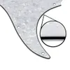 White Pearl 11 Holles SSS Гитарный пикгард царапина 4 -й пластина задняя тарелка тремоло винты для гитарных аксессуаров