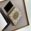 Designers de moda Marmont Wallet Men Women Walets Longs Alta Qualidade Marca Metal Marca Mark Coin Purse Card Clutch W5252