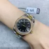 ST9 Steel Tow Tone Gray Dial watch Diamond Bezel 31mm Automatic Mechianical Ladies Montres-bracelets Jubilee Strap Sapphire Movement Montres pour femmes