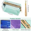 Waterproof Cosmetic Bags Transparent PVC Travel Makeup Handbag Cute Portable Cosmetic Case Toiletry Pouch for Women Girls