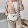 Stor kapacitet kvinnor midja väska ny mode enkla bröstpaket högkvalitativa kvinnliga bältespackning crossbody fanny pack plånbok j220705