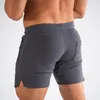 Zip pocket men shorts Fitness Gyms Shorts Summer Running Short Pants Male Jogger Workout Beach Brand sports 220714