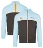 Jaqueta f1 novo uniforme de equipe zip masculino casual carro fã suéter jaqueta fórmula um uniforme de corrida264Z