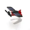 Décorations intérieures voiture solaire ornements en alliage d'aluminium avion créatif