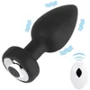 NXY Anal Toys Sex Shop 10 Frequenz Butt Plug Weiblich Männlich Drahtlose Fernbedienung Vibrator Prostata Massage für Homosexuell 220420