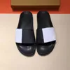 Designer Waterfront Mule Slipper Men Women Rubber Leather Slides Sandal Summer Beach Fashion Slippers with Box Outdoor Casual Shoes US12 NO38