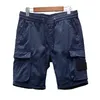 Summer Men's And Women's High-Quality Casual Loose Sports Shorts Cotton Stone Tooling Embroidery Shorts 91