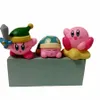 8pcs 세트 커비 애니메이션 게임 Kawaii 만화 Kirby waddle dee doo pvc 액션 피겨 인형 컬렉션 장난감 생일 선물 7300033