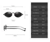 Nuovi occhiali da sole con incisione in stile gotico Uomo Donna Designer Steampunk UV400 Occhiali da sole Top con montatura ovale Steam Punk Occhiali di qualità con 307p