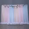 Party Decoration Ice Silk Wedding Backdrops Panels Hanging Curtains Backdrop Drape Big Events Background ClothParty