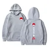 Kapüşonlu Sweatshirt çevresinde Japon anime manga Sonbahar Uzun Kollu Uchiha Sasuke Anime Giysileri Büyük Boy Ceket Serin Hoodies G220429