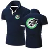 Zomer Maccabi Haifa Print Custom Made Effen Kleur Man Korte Mouw T-shirt Revers Casual Mannen Polo Shirt T-shirt 220620