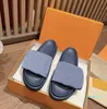 Comfort Designer Slippers Fashion Slides Lady Nylon Slipper Zomer Vibrante Sandalen Zonsondergang Flat Rubber Outsole Slipper