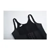 25 Steel-Bone Smooth Rubber-Plastic Women's Top Reflective Latex Spandex Waist Vest Abdomen Corset Women Clothing Underwear