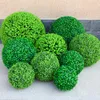 Decorative Flowers & Wreaths Artificial Plant Ball Round Boxwood Hanging Indoor Outdoor Home Wedding Party El Front Porch Potted DecorationD
