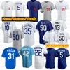 Los Baseball Jersey 5 Freenman 50 Betts 35 Bellinger 22 Kershaw Urias Turner Julio Trevor Bauer A.J. 폴락 개빈 럭스 테일러