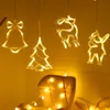 Elk Bell String Light LED Christmas Decor For Home Hanging Garland Christmas Tree Decor Ornament Navidad Xmas Gift Year 201203