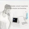 Neueste 2 Griff Tragbare Elektrische Körperformung Muskelstimulator Ems Elektromagnetischer Fatburner Infrarot Abnehmen Cellulite