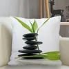 Pillow Case Stone Pillowcase Home Decoration 45 45cm Zipper Square Throw Cover Drop CasePillow