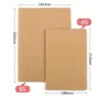 A5 Kraft Notebook Paper Products Workbook Diary Office School Notebook