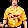 Chen37 Maglia personalizzata USC Trojans Baseball cucita 28 Kyle Hurt 5 Blake Sabol 15 Chase Bushor 3 CJ Stubbs 35 Connor Lunn qualsiasi numero di nome