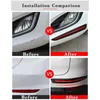 Interior Decorations Pcs Car Bumper Protection Sticker Front Rear Edge Corner Guard Scratch Protectior Strip For SUV MPV CarInterior