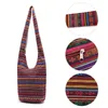 Thinkthendo bolsa de ombro feminina, muito popular, hippie, franja, grande, étnica, bolsa de viagem, 276c