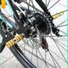 1 paio di pedali per bici a riposo assi piolo pioli in lega antiscivolo in lega di alluminio bmx mountain road ciclico ciclico anteriore posteriore pedale