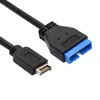 Computerkabels connectoren USB 3.1 koppaneel koptekst naar 3,0 20 pin extensiekabel 20 cm voor ASUS MotherboardComputer
