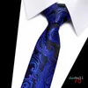 T032 Cravatta per twill in twill in seta in poliestere maschile 7,5 cm Etichetta da matrimonio formale Business Man276L