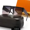 럭셔리 선글라스 폴라로이드 렌즈 디자이너 여성 남성 Goggle Senior Eyewear for Women 안경 프레임 빈티지 금속 태양 안경 상자