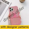 Fashion Phone Cases For iPhone 14 pro max Plus 13 13pro 13promax 12 12Pro 12ProMax 11 XSMAX Designer PU leather Cover Mobile phone shell with lanyard