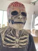 Halloween Latex Skull Mask Decoration Horror Mask Cosplay Party Decor Skull Hjälm Model of Medicine Skeleton Gothic Decoration 220812