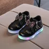 Athletic & Outdoor Glowing Led Kids Shoes For Girls Boys Spring Autumn Basket Lighting Fashion Luminous Baby Sneaker FlatAthletic4137753