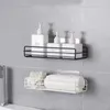 Bathroom Shelf Organizer Shower Storage Rack Corner Shelves Wall Mounted Shampoo Holder No Drill Kitchen Supplies Punch-Free 0615