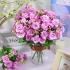 Decorative Flowers & Wreaths Artificial Christmas Valentine's Day DIY Wedding Bouquet High Quality Decoration Party Home Table Centerpie