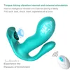 Wear Strap-On Dildo Vibrator Anal Plug Tongue Licking Clitoris Vibration sexy Toys For Women Stimulate Masturbation