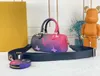 جديد عالي الجودة التدرج الربيع مصمم نساء أكياس رسول وسادة حقيبة Grils Handbags Papillon BB الكتف Crossbody Lady Vavin Bass 20x10x10cm